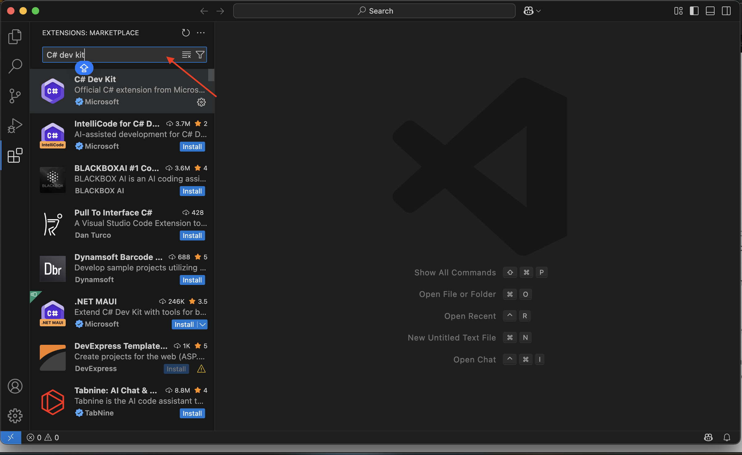 C# Dev Kit