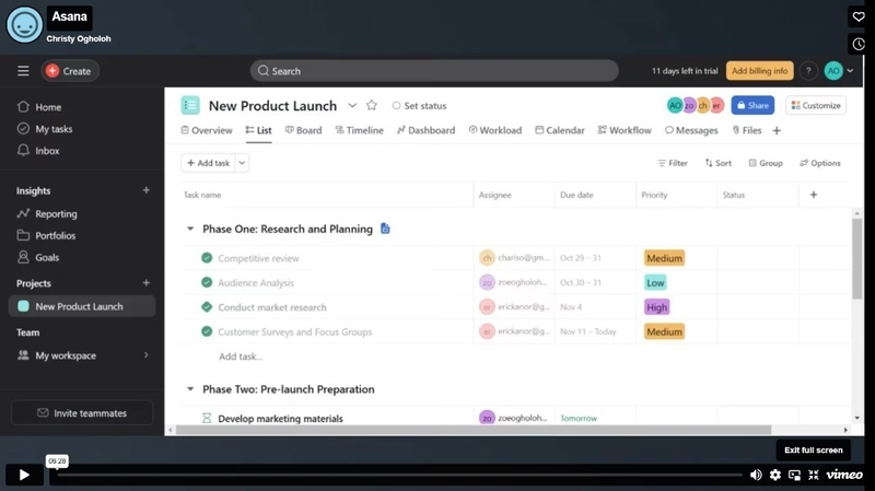 Managing a New Product Launch with Asana: A Step-by-Step Breakdown