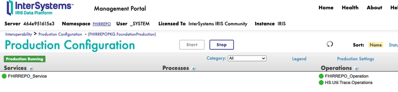 Creating FHIR responses with IRIS Interoperability production