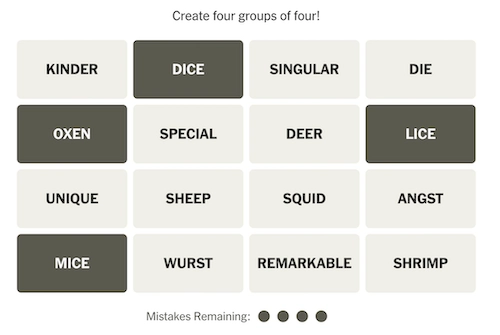 The Logic Behind Tile Swaps: Lessons from Connections and Starcrossed