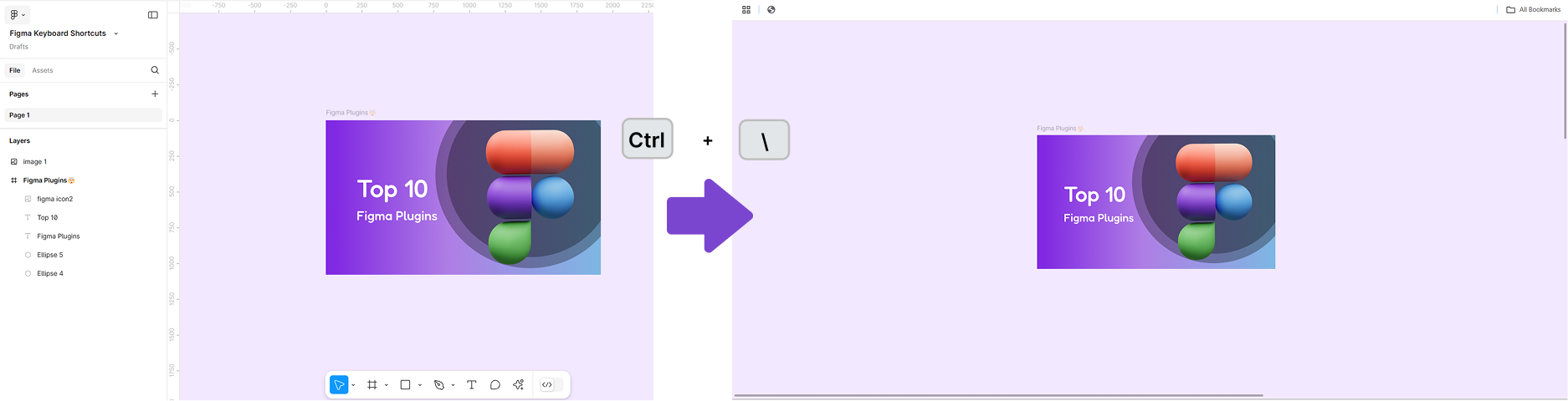 Figma Screenshot of Show/Hide UI