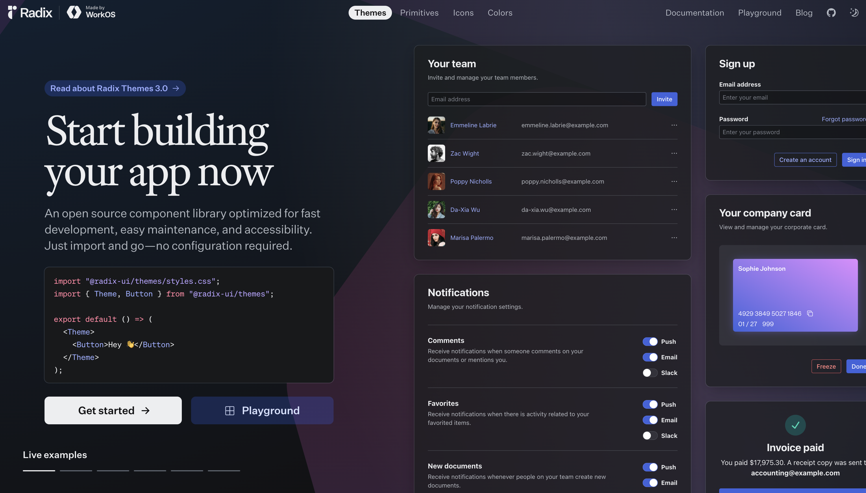Radix UI