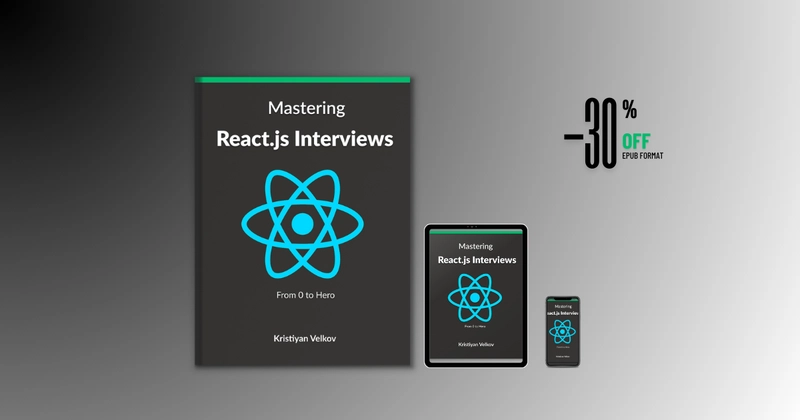 My new book: Mastering React.js Interviews - From Zero to Hero
