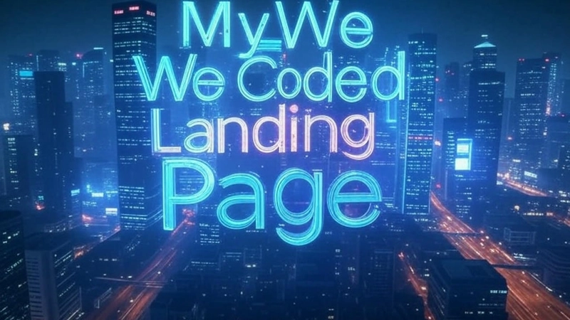 Celebrating Voices in Tech: Building the WeCoded Landing Page to Inspire Change