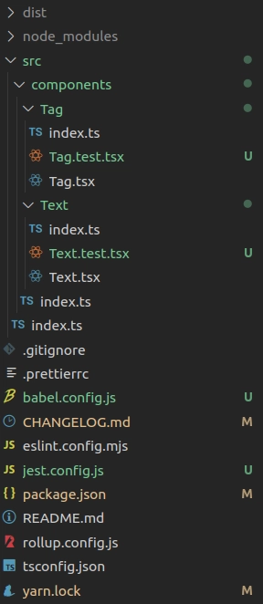 React and typescript components lib, part 3: unit tests with Jest and testing library