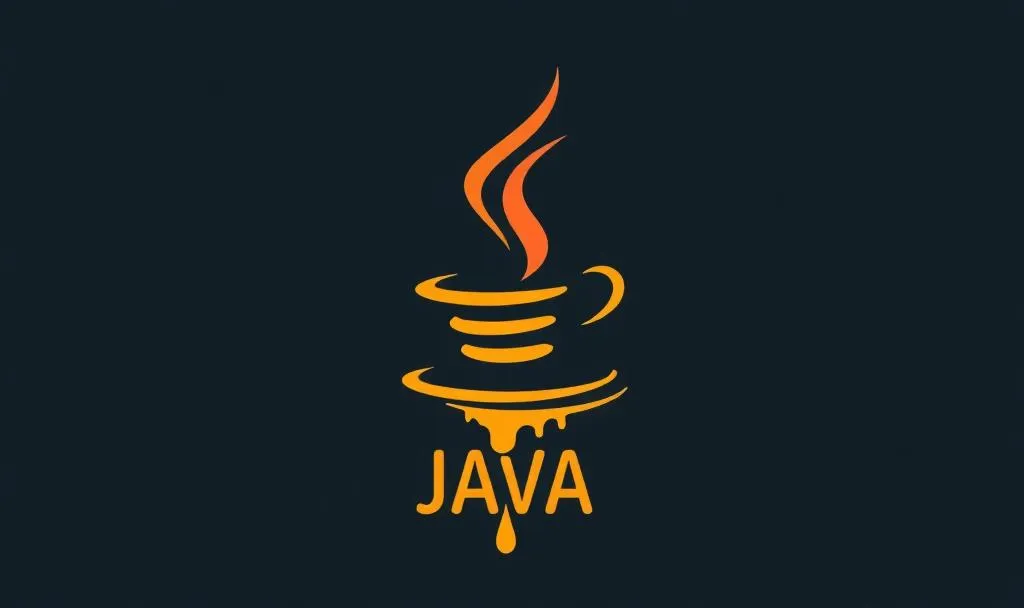 Java logo dripping