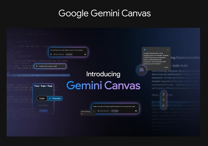 Gemini Canvas Tutorial: Write Code & Docs Faster