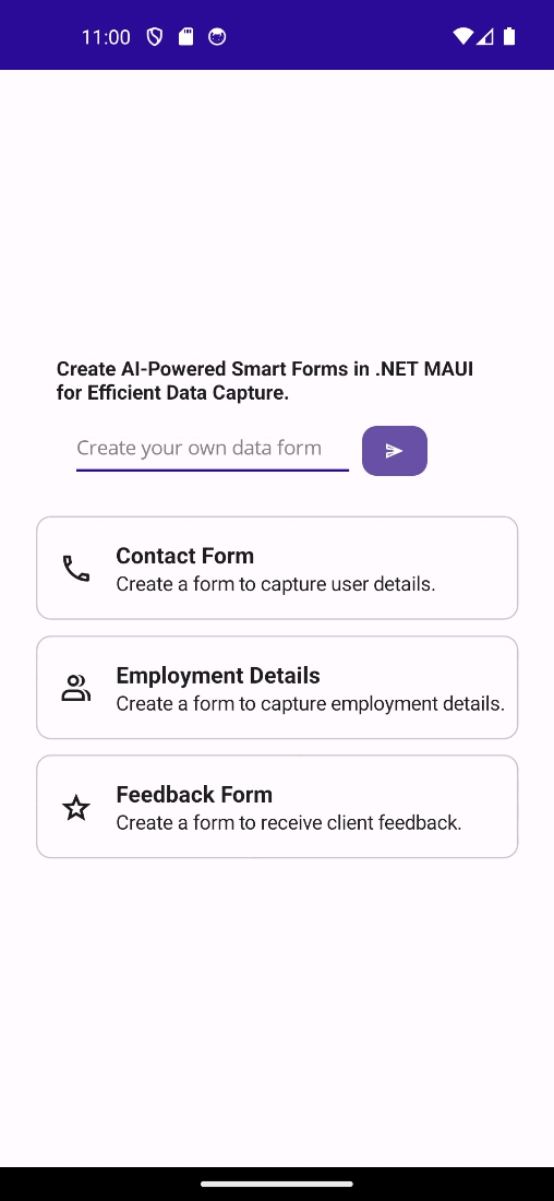 Create AI-Powered Smart .NET MAUI Data Forms for Effortless Data Collection