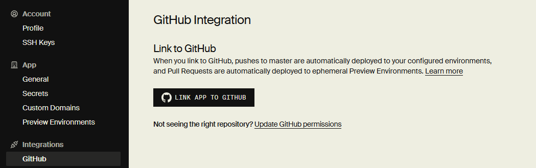 github integration