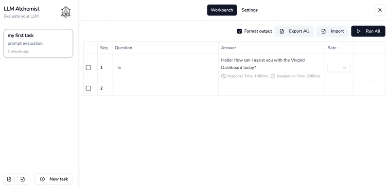 🚀 LLM Alchemist: A Fast and Open-Source Prompt Testing Tool