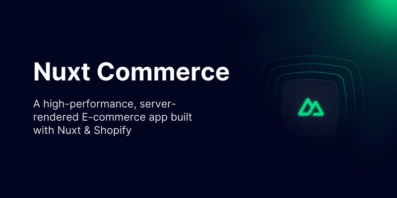 Blazingly fast E-Commerce in Nuxt