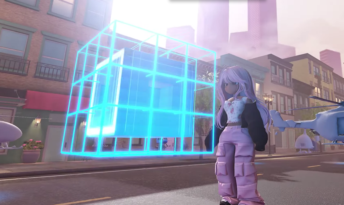 Roblox Cube 3D AI 3D object generation