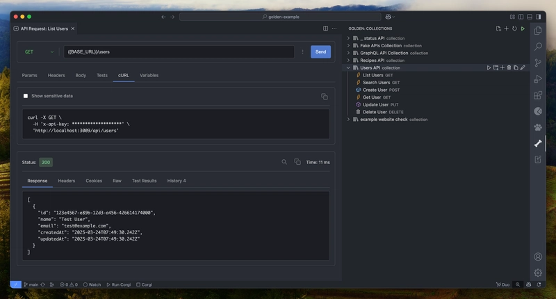 Golden Retriever: Testing REST APIs in VS Code made easy