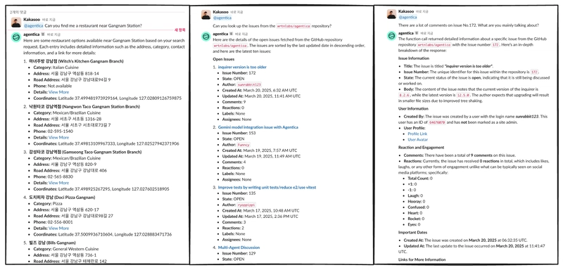 I made slack agent without langchain