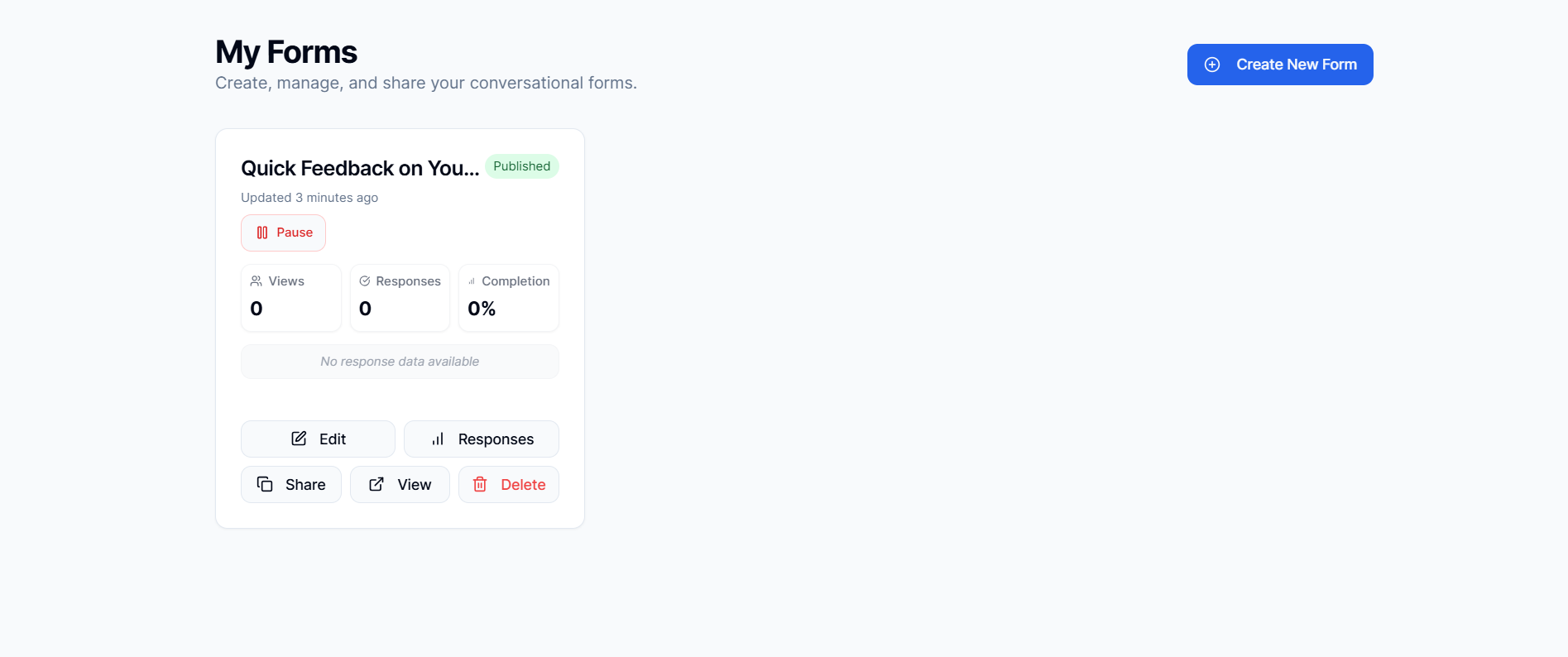 The dashboard: your hub for insights and control.