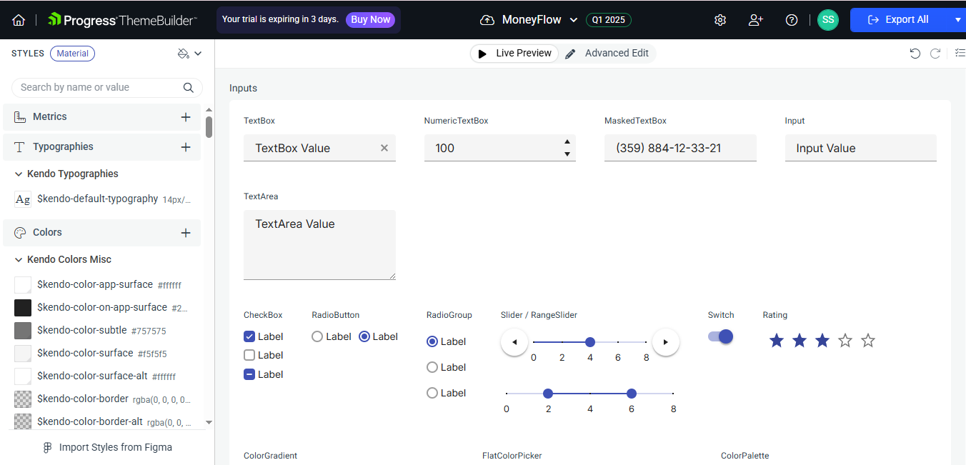Progress theme builder 1