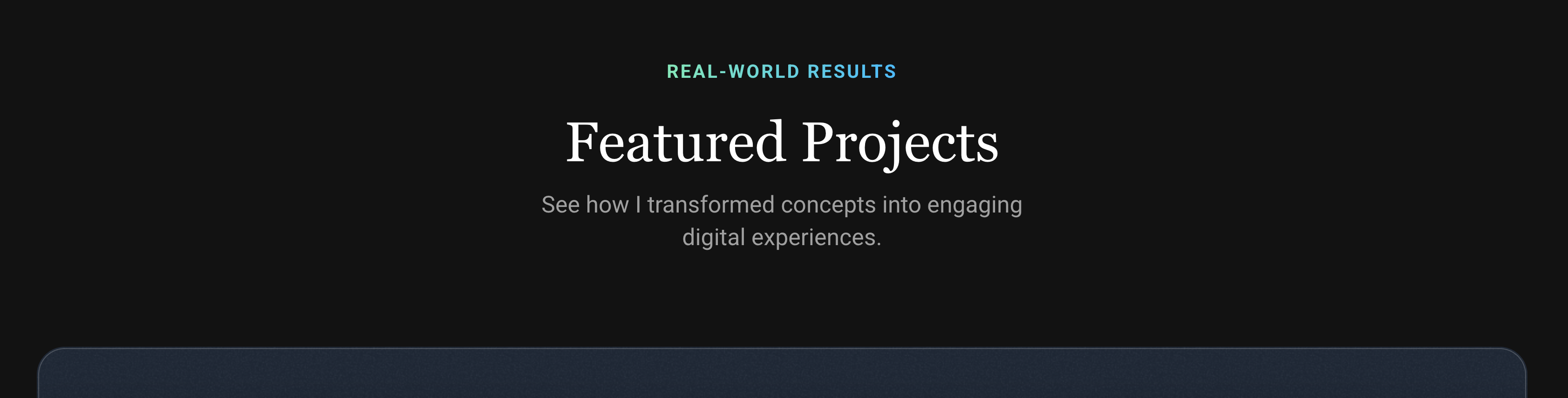 Projects