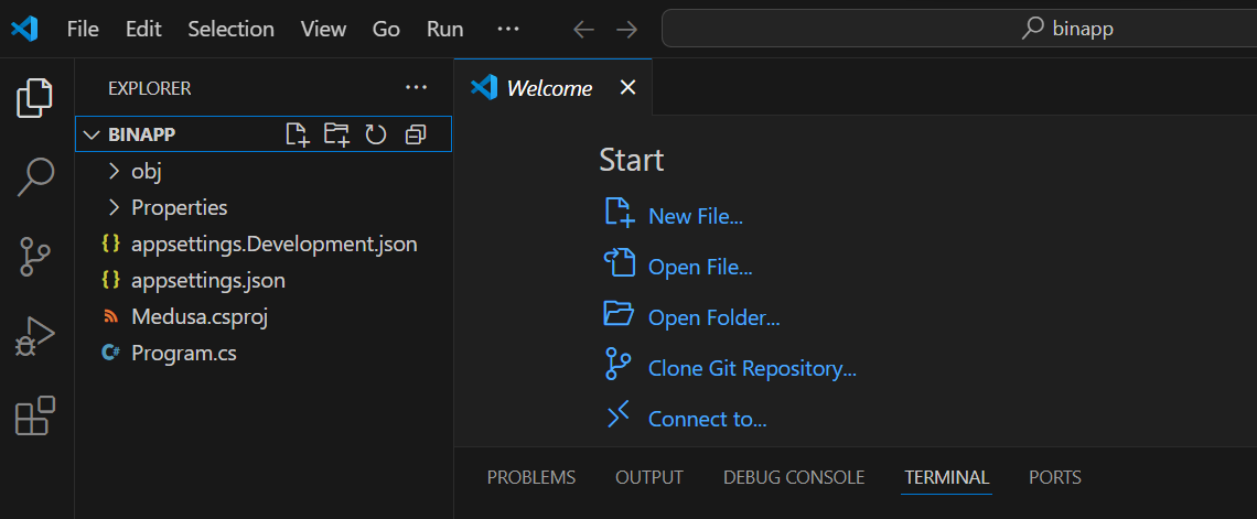 New files