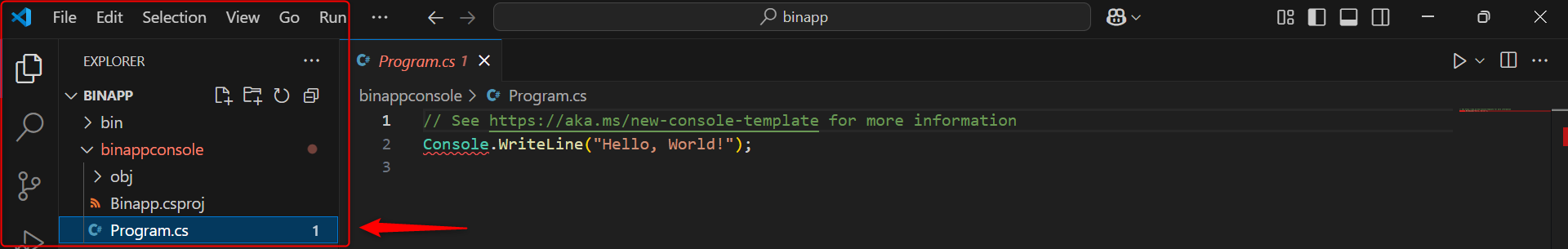 Program cs