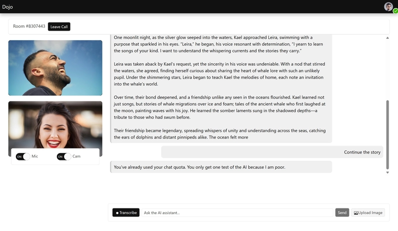 WebRTC Video Chat w/ Kendo UI