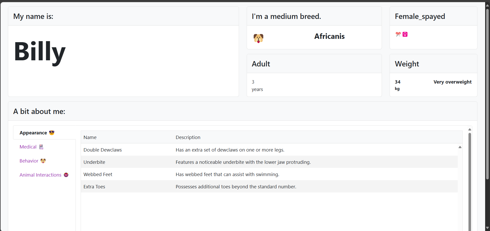 Bark Board Report Example
