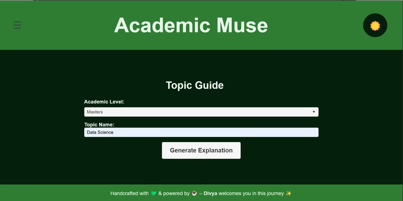 Academic Muse: Enriching Minds with AI-Powered Learning & Limitless Productivity! 🚀✨📚👩🏻‍💻