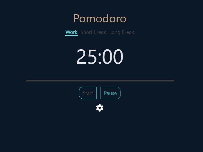 Pomodoro timer