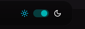 Theme toggle