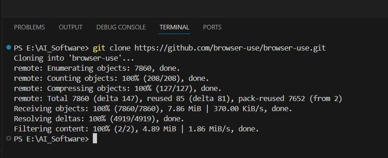 browse-use tutorial: Let AI control the browser and work for you. (Low-cost version)