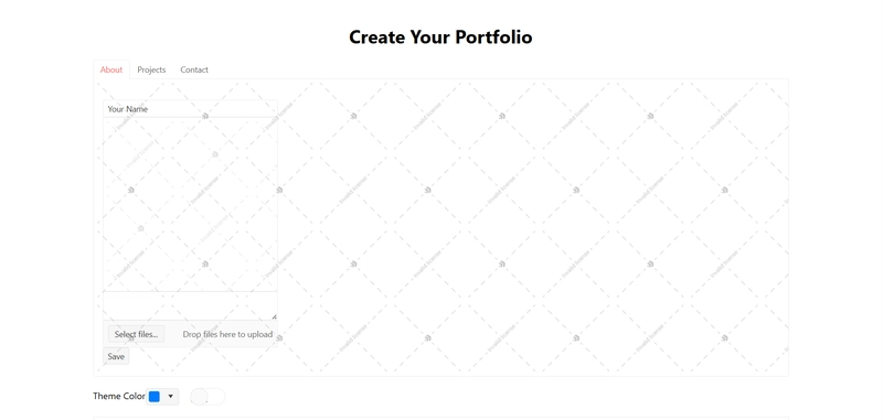 Personal Portfolio Builder: A Developer’s Dream Tool Powered by Kendo-React