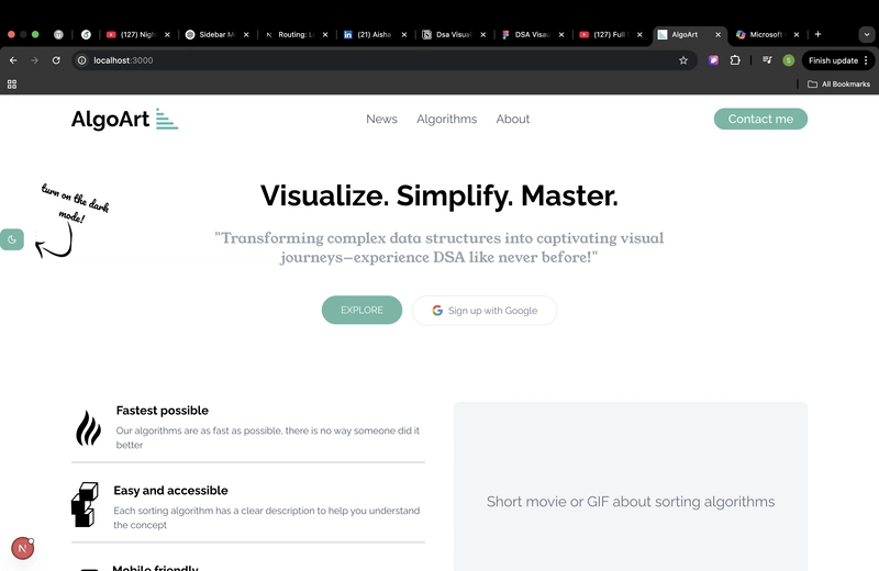 Blog 2: UI for DSA Visualizer