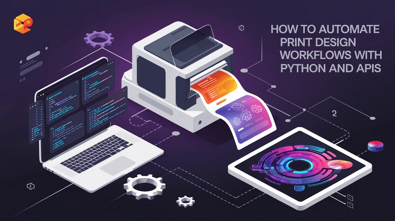 How to Automate Print Design Workflows with Python and APIs