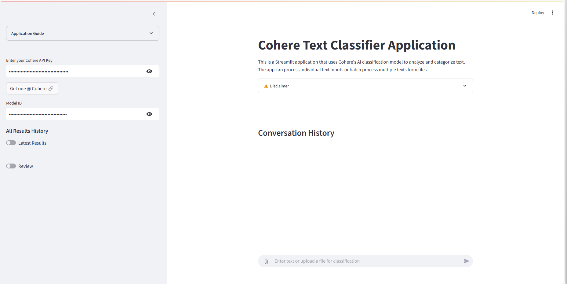 Application Screenshot Placeholder