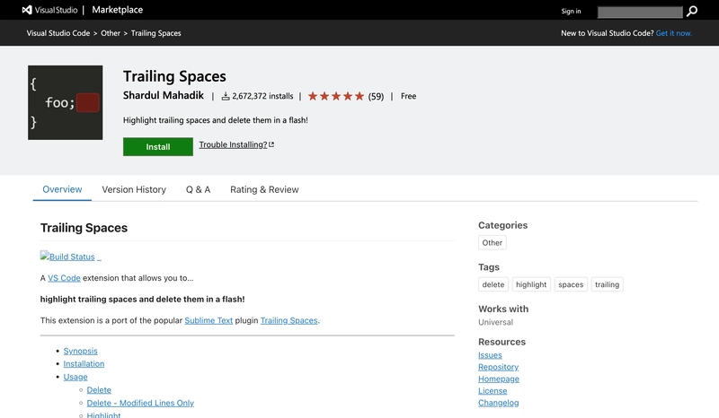 Catching Trailing Spaces - A Superhero's Story!