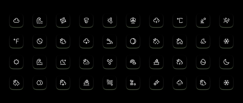 Best Flutter Weather Icons Pack