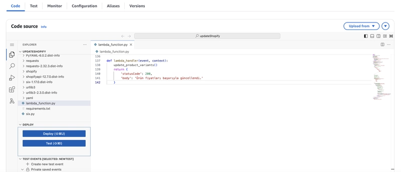 Automate Your Python API with AWS Lambda and EventBridge