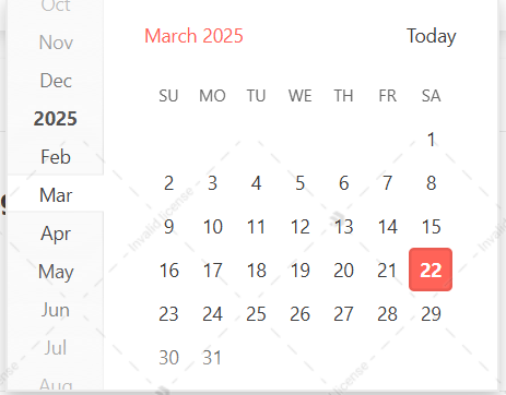 Calendar