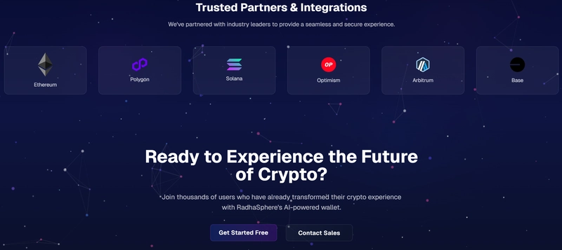 🌐 RadhaSphere Wallet — A Futuristic Multi-Chain AI Web3 Wallet