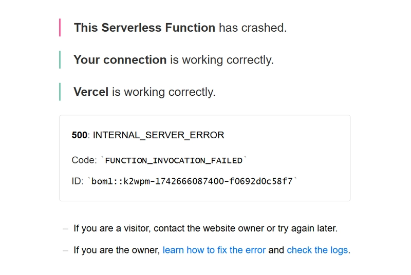 MERN Stack Deployment Issue🛠