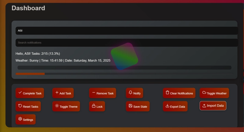Scroll & Succeed with My KendoReact Productivity Playground