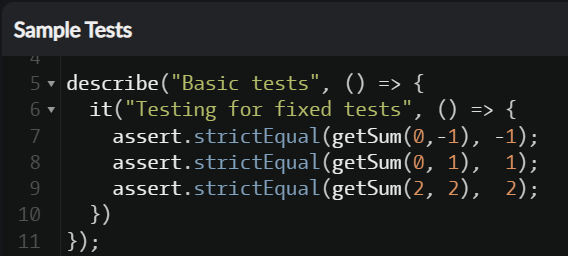 Tests