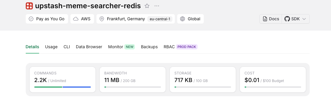 You can setup Redis with Upstash easily
