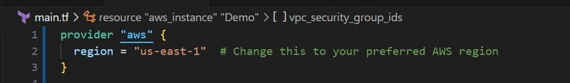 DEPLOYING WEB SERVER WITH TERRAFORM