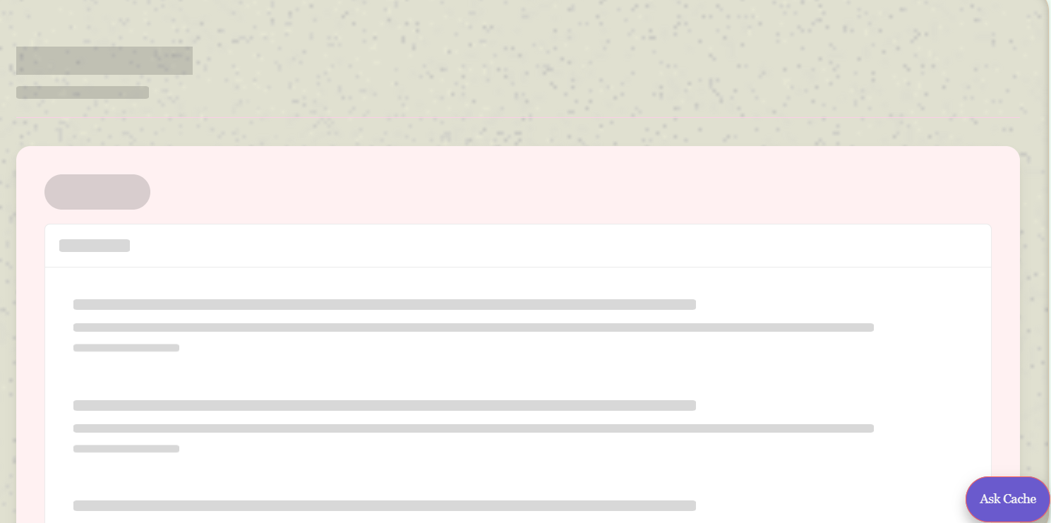 Skeleton for page