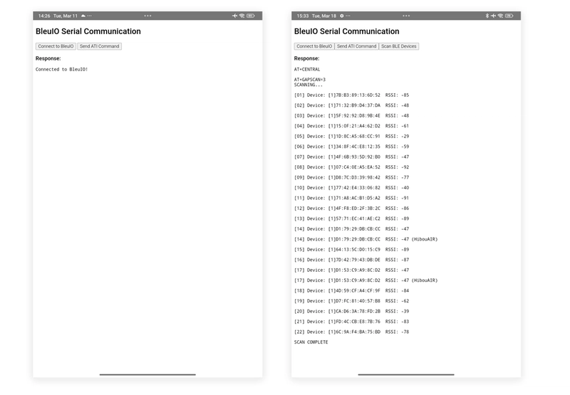 Building an Android Application to Connect BleuIO via Serial Port Using Angular & Capacitor