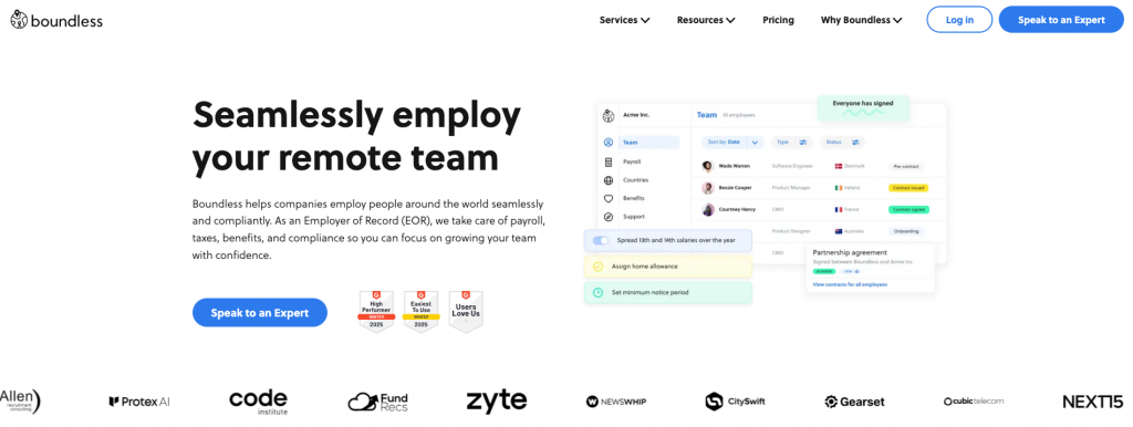 Boundless eor official website
