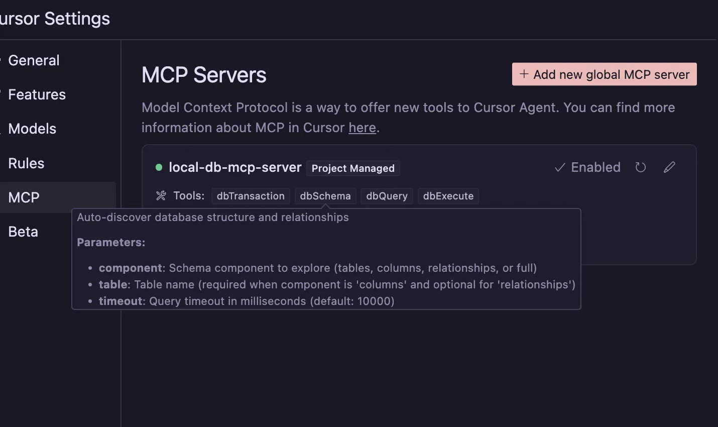 DB MCP Server