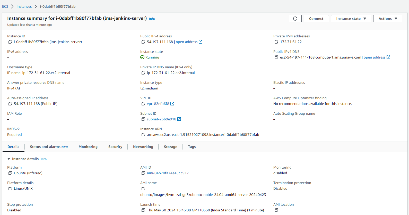 'EC2 Jenkins Server'