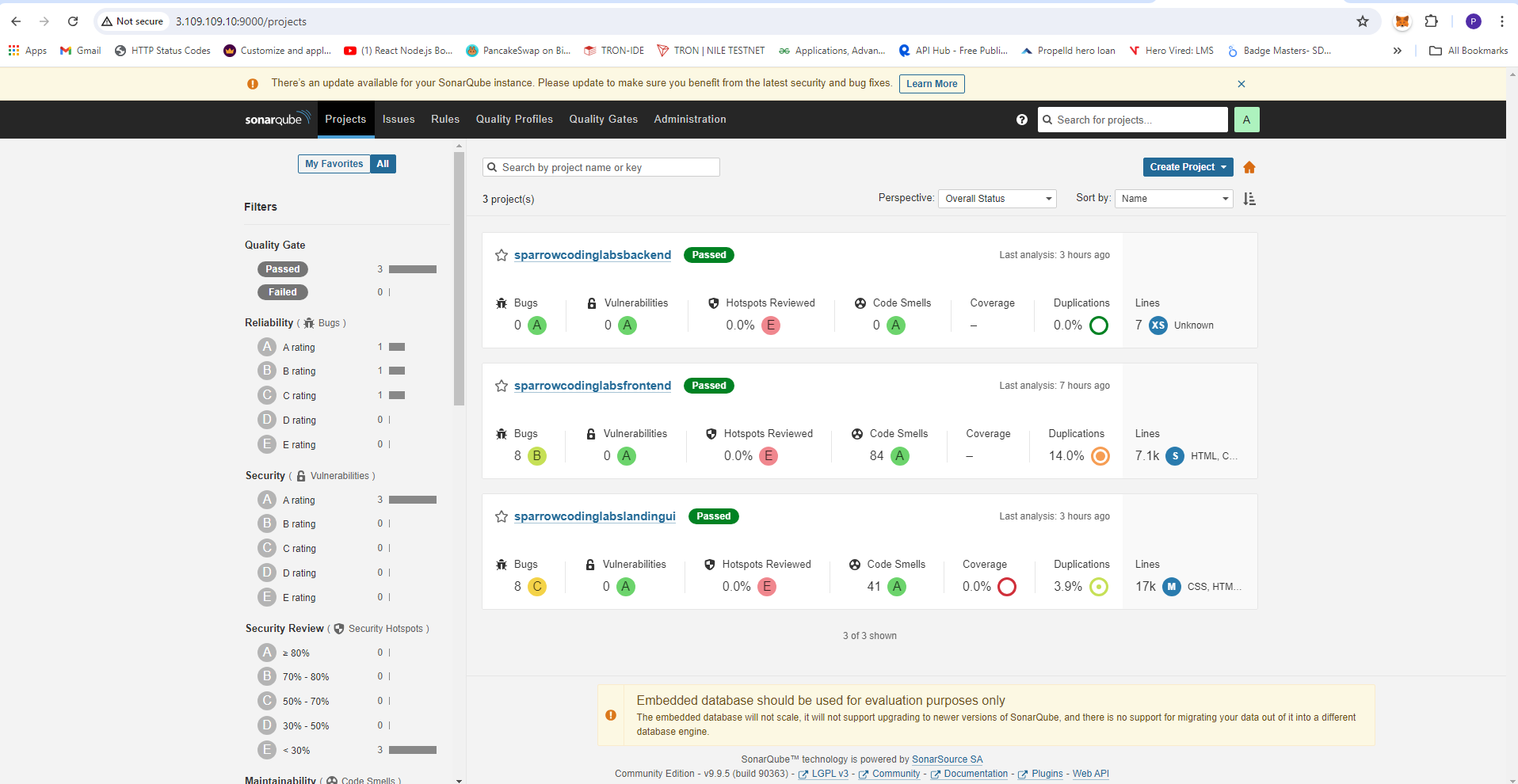'SonarQube Server'