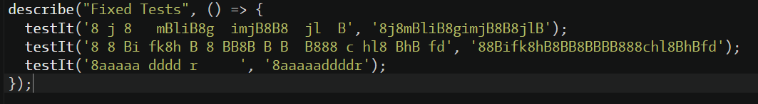 Tests